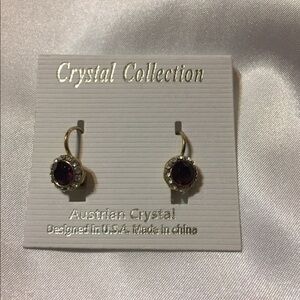 7/$25 Austrian Crystal Drop Earrings